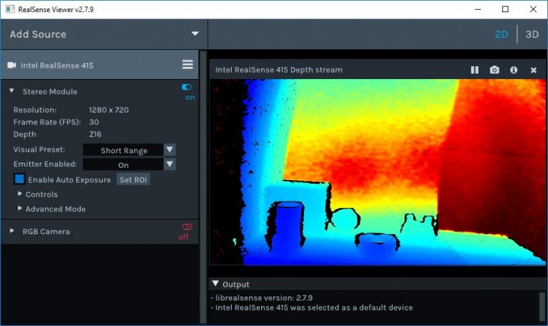 Get Started With Intel® RealSense™D400 Series Depth Camera