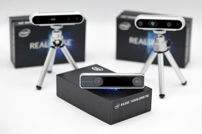 camera Intel RealSense Depth and Tracking Cameras
